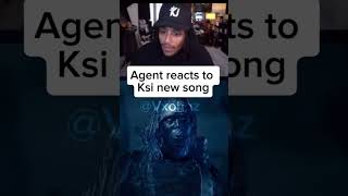 Agent reacts to Ksi new song 😂 ksi agent00 shorts [upl. by Wildermuth]