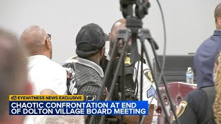 Activist confronts Dolton trustee over sexual assault allegations [upl. by Golliner]