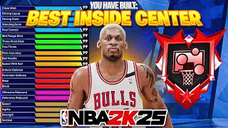 BEST INSIDE CENTER BIGMAN BUILD in NBA 2K25 HOF REBOUNDING DEFENSE amp DUNKING BEST BUILD in 2K25 [upl. by Pyne909]