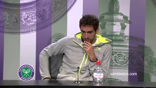 Marin Cilic QuarterFinal Press Conference [upl. by Grimbald]