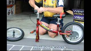 WeeRide Best Deluxe Balance Bike [upl. by Jarrell]