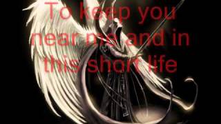 Evanescence  Lacrymosa Male V W Lyrics [upl. by Aratak771]