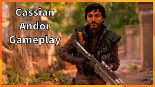 Cassian Andor Gameplay Star Wars Battlefront 2 [upl. by Nodrog841]