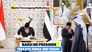 Menteri Arab Tercengang Mendadak Presiden Prabowo Ditarikkan Kursi ucapan Pun Dicatati Presiden MBZ [upl. by Brnaba]