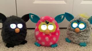 Two 2012 furbies vs Furby boom [upl. by Orvah]