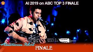 Alejandro Aranda “Millenial Love” original song  American Idol 2019 Finale [upl. by Lidda862]