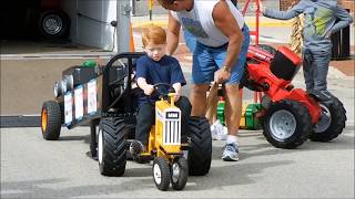 Pedal Tractor Pull 3rd Place Fall 2016 [upl. by Spiros]