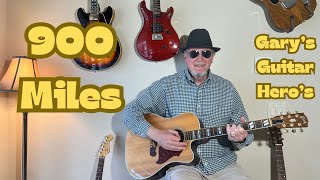 quot900 Milesquot Simplified Acoustic Guitar Lesson beginnerguitarlessons guitarlessons [upl. by Perice]