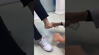 Silicone Foot Prosthesis Fit😲 Silicone Foot ProsthesisFit Luxmed ProstheticLimb [upl. by Eintruok]