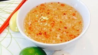 The BEST Nuoc Mam Vietnamese Dipping Sauce Nước Mắm Pha English [upl. by Johan]