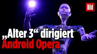 RoboterDirigent leitet Orchester  Android Opera [upl. by Edurtreg]