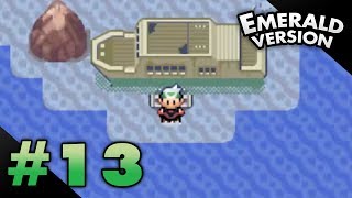 Lets Play Pokemon Emerald  Part 13  Abandoned Ship [upl. by Dirgis]