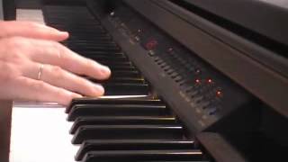 Blackbird McCartney by Brad Mehldau and Anne Sofie von Otter  piano part [upl. by Vashtia417]