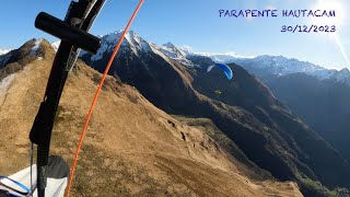 30 12 2023 CROSS PARAPENTE HAUTACAM [upl. by Godliman916]