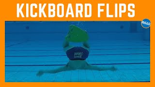 KICKBOARD FLIPS underwater [upl. by Anohr63]