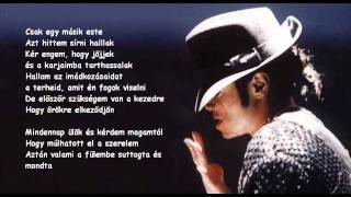 Michael Jackson  Youre not alone magyar felirattal [upl. by Rukna841]