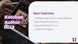 Kotobee Author v1816  New Release Updates [upl. by Noxid809]