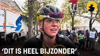 Fem van Empel rijdt top10 in eerste Waalse Pijl “Dit is heel bijzonder” [upl. by Anilak]