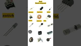 Basic Electronic Components shorts [upl. by Janus]