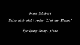 Heiss mich nicht reden Lied der Mignon Franz Schubert  Accompaniment [upl. by Niles]