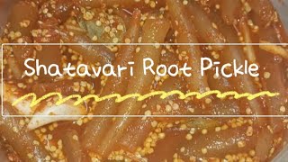 Shatavari Root Pickle  Shatavari Root Tastey Pickle [upl. by Bartel860]