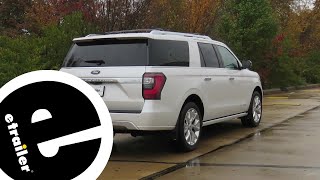 etrailer  DIY Install WeatherTech Mud Flaps on your 2018 Ford Expedition [upl. by Ruyle]