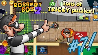 Tons OF Tricky Puzzles  Robbery bob 2  Odynessgaming01 [upl. by Carver]