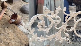 Aluminum Leaf Casting for Decorative Art  DIY Leaf Design Decor [upl. by Eppesiug]