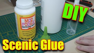 How To Make Scenic Glue For Dioramas Warhammer 40k and Wargaming Bases DIY [upl. by Acisset]