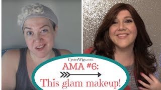 My full quotNude Glamquot makeup routine 💋BY POPULAR REQUEST 😘 CysterWigs AMA 6 [upl. by Ssepmet909]