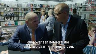 Gespot op de Boekenbeurs Sven De Leijer [upl. by Weigle]