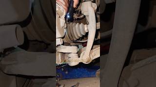 Suspension arm ball joint noise 😲🙄 mechanic shorts [upl. by Nuahs66]