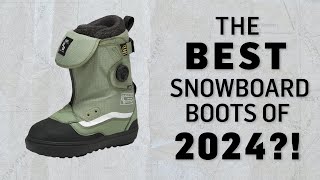 Best Snowboard Boots Of 2024 NEW Vans Danny Kass One amp Done [upl. by Abran]