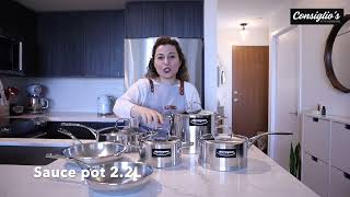 Demeyere Atlantis 10 Piece 7 Layer Cookware Set Unboxing [upl. by Coreen]