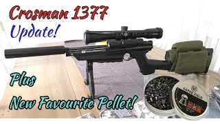 Crosman 1377 Update I New Preferred Pellet [upl. by Lyj]