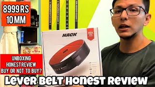 Hack Athletics 10 MM Lever Belt Honest Review  114 Days To Go  EP 6 [upl. by Nosittam792]