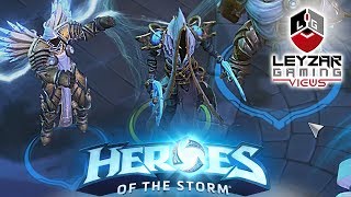 Heroes of the Storm Gameplay  Full Angelic Team HotS Malthael Gameplay Quick Match [upl. by Matthaus]