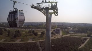 IGA 2017  Seilbahn Testfahrt 2016 von Hellersdorf nach Marzahn [upl. by Eiramaliehs308]