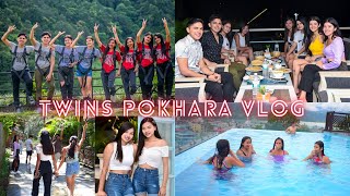 TWINS VACATION ON POKHARAPART 1 AmarAmrit IXCHITABIXCHITA twinnygirls4294 [upl. by Repsihw]