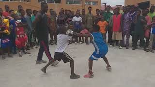 Boxing Academy Show Homebase Boxer tackling with Abdusamad Eleyele [upl. by Elbring]