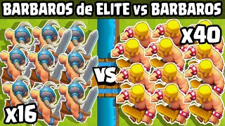 40 BARBAROS vs 16 BARBAROS de ELITE  40vs16  OLIMPIADAS de CLASH ROYALE [upl. by Ntisuj]