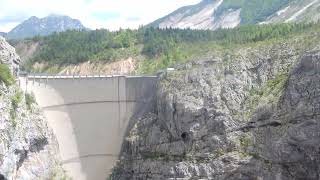 1963  820ft TSUNAMI DISASTER LOCATION VAJONT DAM ITALY [upl. by Cyrilla615]