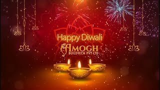 Celebrating the Festival of Lights at Amogh Buildtech  Happy Diwali [upl. by Yesrod555]