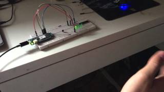 Led Control with MYO [upl. by Iluj]