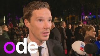 Benedict Cumberbatch interview Why Benedict is a good secret keeper  The Imitation Game [upl. by Bikales]