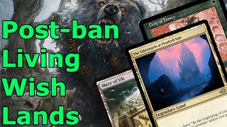 RUNNING BACK THE GOAT DECKLIST Lumra Living Wish Lands v2 Legacy MTG [upl. by Nivonod830]