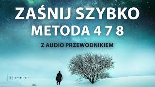 Zaśnij szybko  Medytacja oddechowa 4 7 8  1H  audio przewodnik [upl. by Nerok]