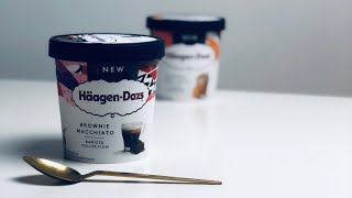 NEU Häagen Dazs BROWNIE MACCHIATO  Barista Collection [upl. by Yreva]