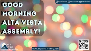 Alta Vista Assembly of God  Christmas Eve Sunday Worship  12242023 [upl. by Jarl403]