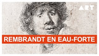 REMBRANDT en eauforte au musée d’Art moderne de Fontevraud  OF ART [upl. by Cence]